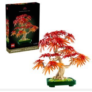 LEGO Botanicals Japanese Red Maple Bonsai Tree Kit 10348 NIB Sealed Gift